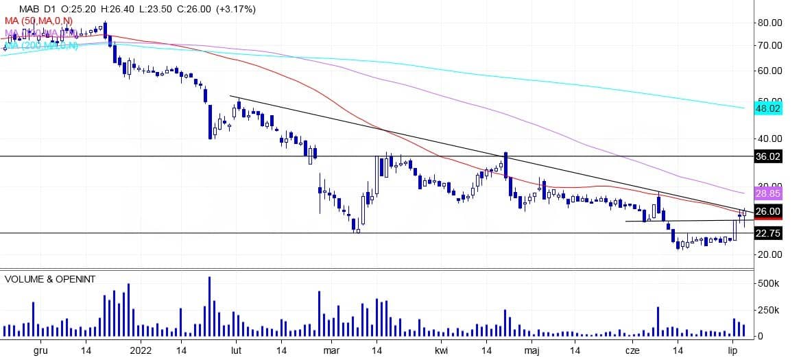 Mabion, analiza techniczna